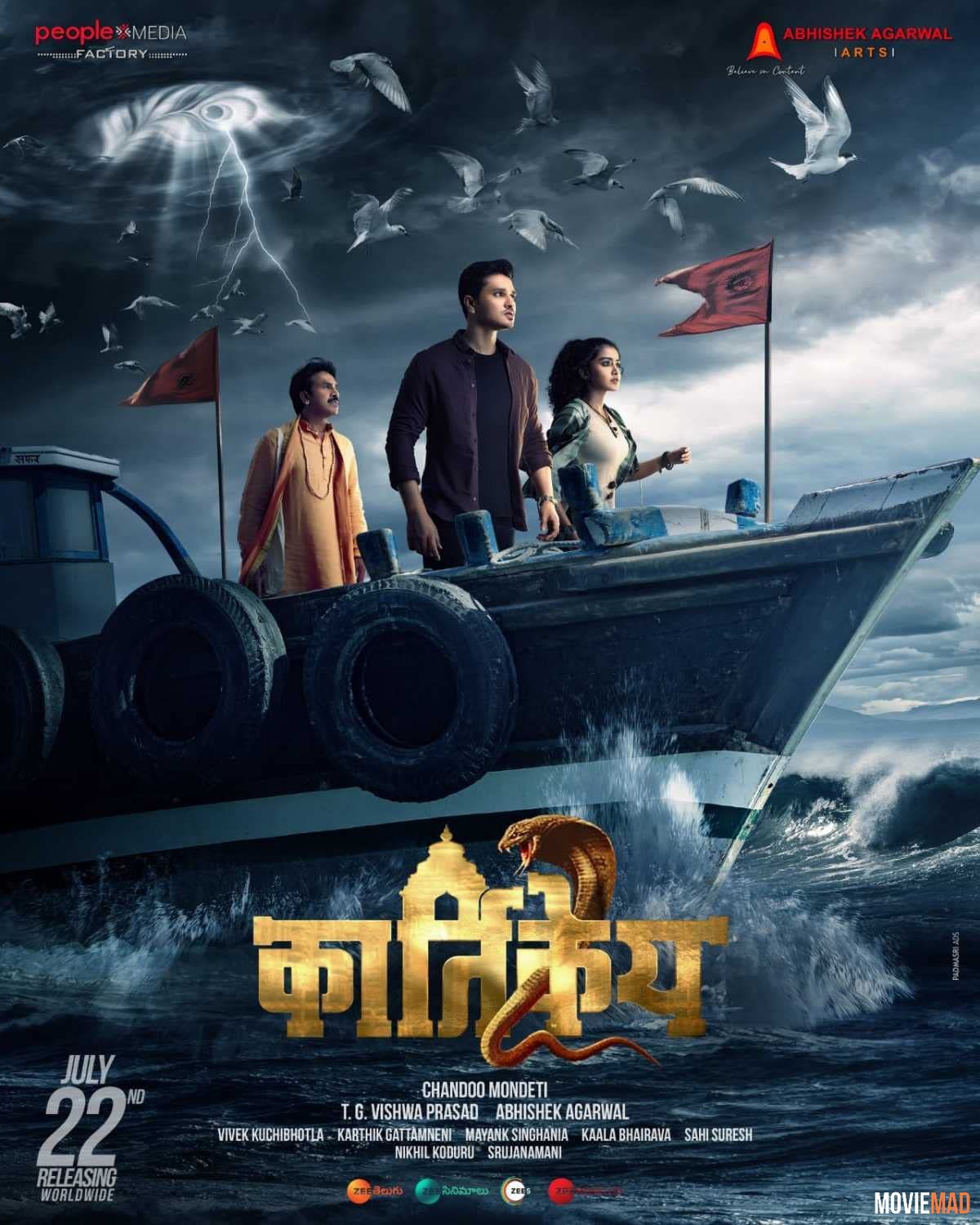 Karthikeya 2 (2022) Hindi Dubbed ZEE5 HDRip Full Movie 720p 480p Movie download