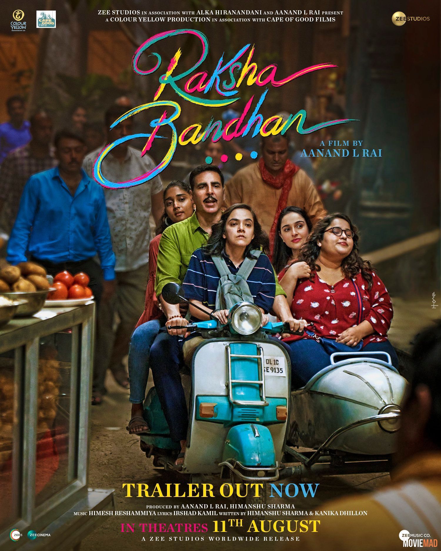 Raksha Bandhan (2022) Hindi ZEE5 HDRip Full Movie 720p 480p Movie download