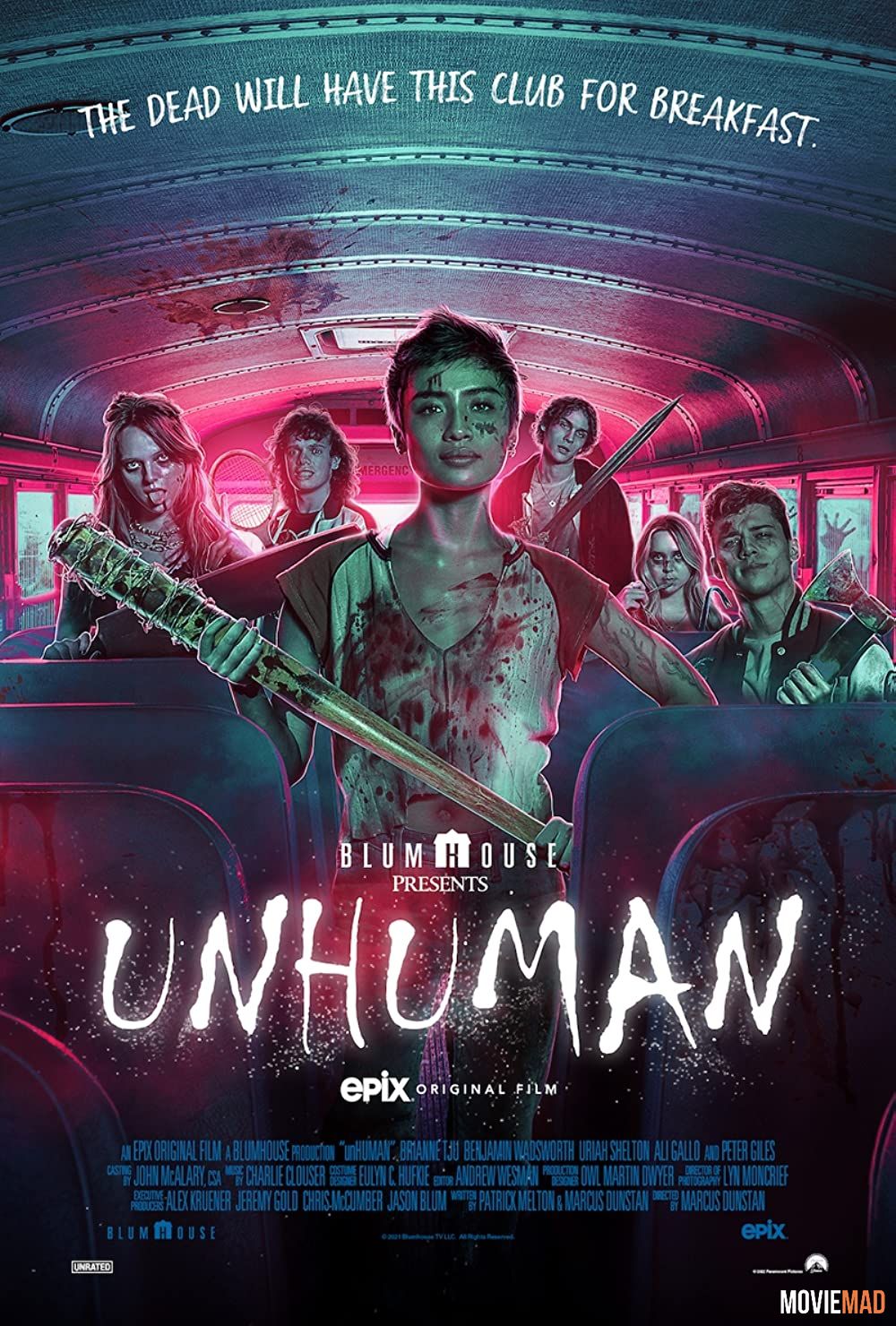 Unhuman (2022) Hindi Dubbed ORG HDRip Full Movie 1080p 720p 480p Movie download