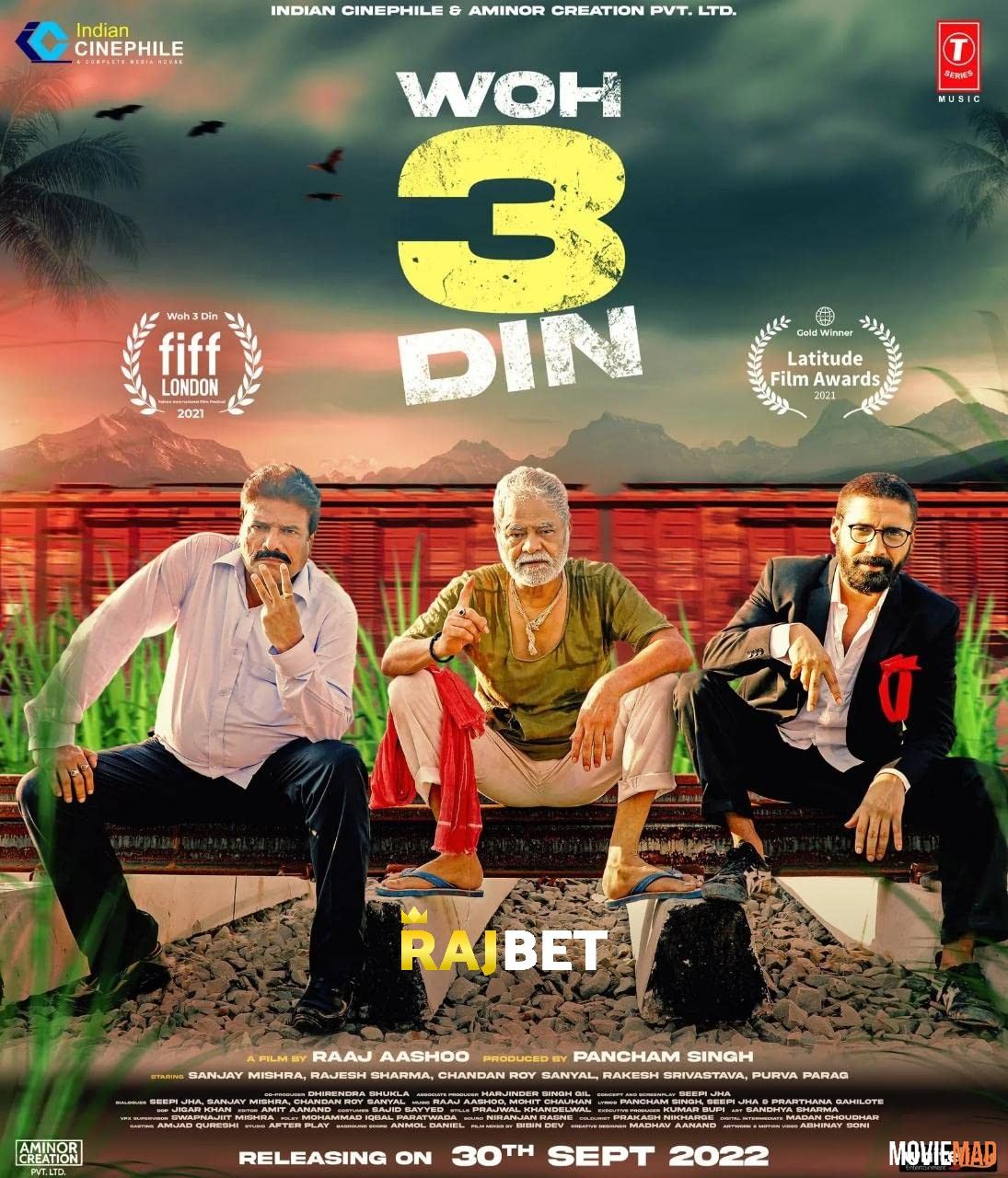 Woh 3 Din (2022) Hindi CAMRip Full Movie 720p 480p Movie download
